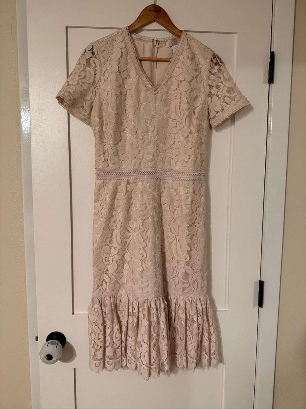 Rachel Parcell Lace Ruffle Hem Dress size S - Picture 2 of 5